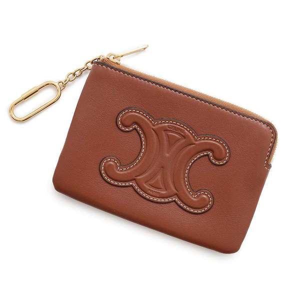 Celine Wallet Leather Triomphe - Picture 1 of 8